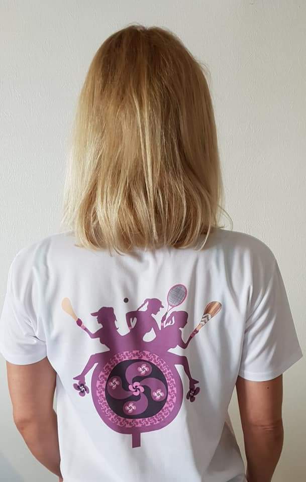 T-shirt "3 DROLES DE NESKA ROSE"