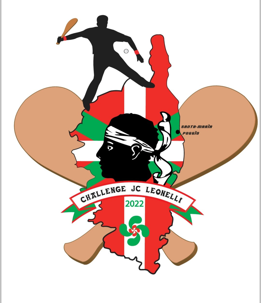 Camiseta "CÓRCEGA EUSKADI 2022"